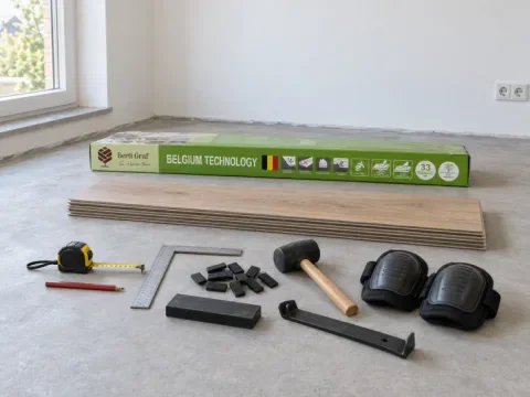 Klikvinyl leggen: een goede voorbereiding